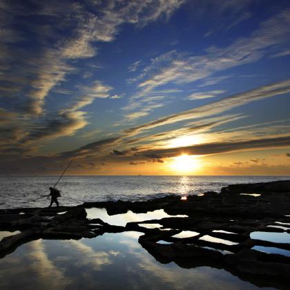 "El la soledad del mar". Autor: Abraham Dominguez. Concurso de fotografia "Mirando la Soledad" MatiaZaleak